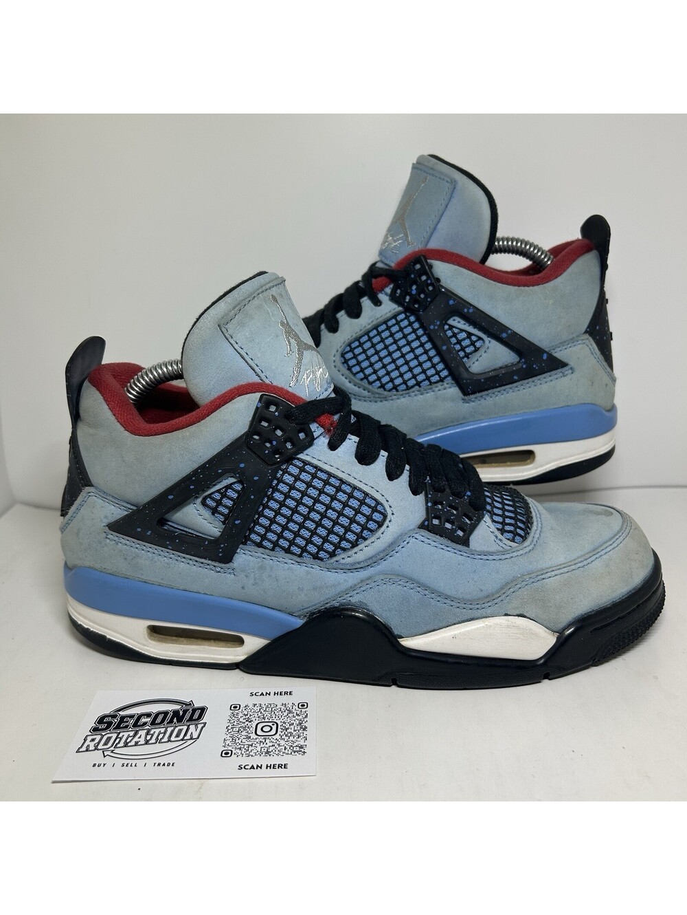 Air Jordan 4 Retro Travis Scott Cactus Jack - Size 7.5 - (308497-406)